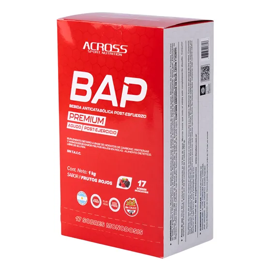 Suplemento Post Work Bap Monodosis Across 1kg 17 Servicios