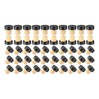 Corchos De Vino En Forma De T Con Tapa De Plástico, Tapón Corchos De Vino En Forma De T Con Tapa De Plástico, Tapón