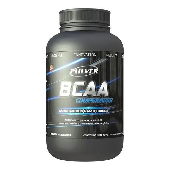 Amino Bcaa Pulver 120 Tabletas Sin Tacc Aminoácido Completo