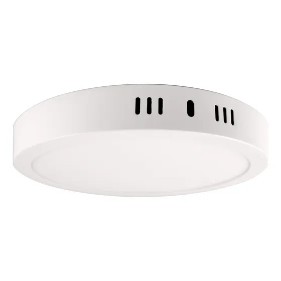 Plafon Led 18w Techo Aplicar Redondo Lampara Color Luz Cálida