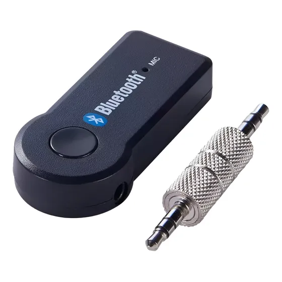 Receptor Audio Bluetooth Auxiliar 3.5mm Reproductor De Carro