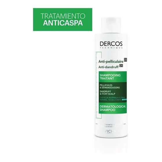 Vichy Dercos Shampoo Anticaspa Normal A Graso X 200ml