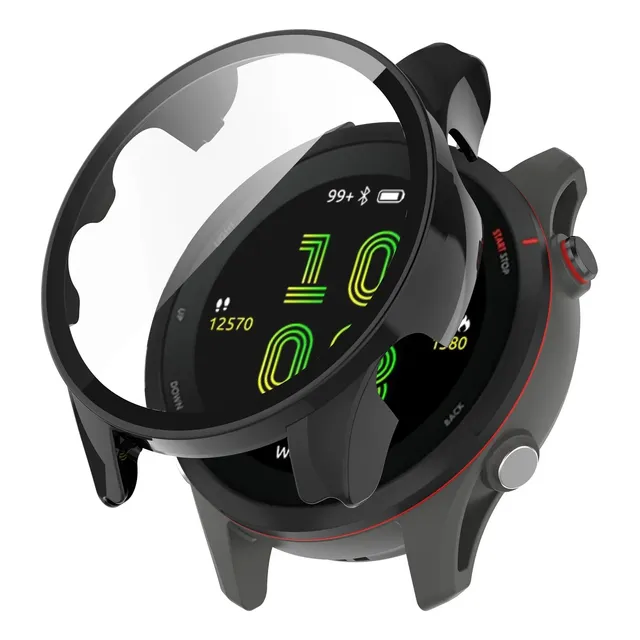Funda + Lamina De Vidrio Compatible Garmin Forerunner 255