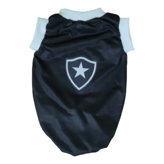 Roupa Roupinha Pet Cães Futebol Botafogo Todos Os Tamanhos