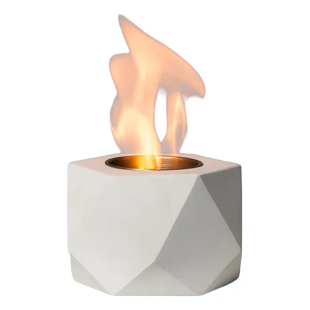 Fogón De Mesa De Hormigón A Bioetanol Para Interior/exterior