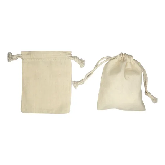 Bolsa De Tela Crea Tipo Saquito 8x10 Cm Pack 10 Unidades 