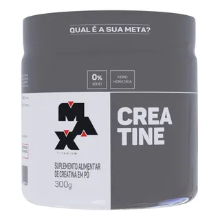 Creatina Monohidratada 300g - Max Titanium Sem Sabor - Massa Muscular Creatina Monohidratada 300g - Max Titanium Sem Sabor - Massa Muscular