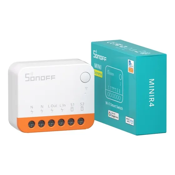 Interruptor Inteligente Sonoff Mini R4 Wifi 2-vías Escaleras