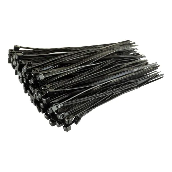 100 Precintos Nylon 100mm X 2.5mm Alt1 Negro