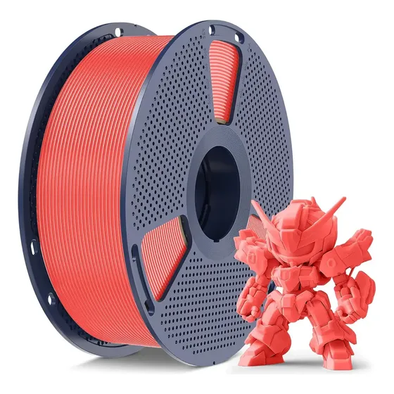 Filamento Pla Mate Alta Velocidad Impresora 3d Sunlu 1,75mm Color Cherry Red