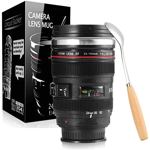 Mug De Café Con Lente De Cámara, Tazas De Lentes X6bgx