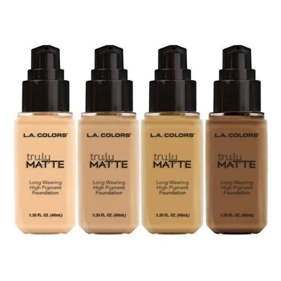Base Liquida Matte Truly L.a Colors 