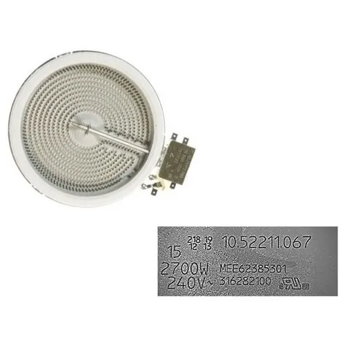 Resistencia Cocina Electrica Induccion Vitroceramica 12puLG