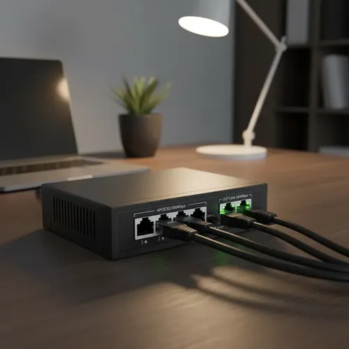 Switch Tp-link Tl-sg1005lp Gigabit C/4 Poe | Frete grátis