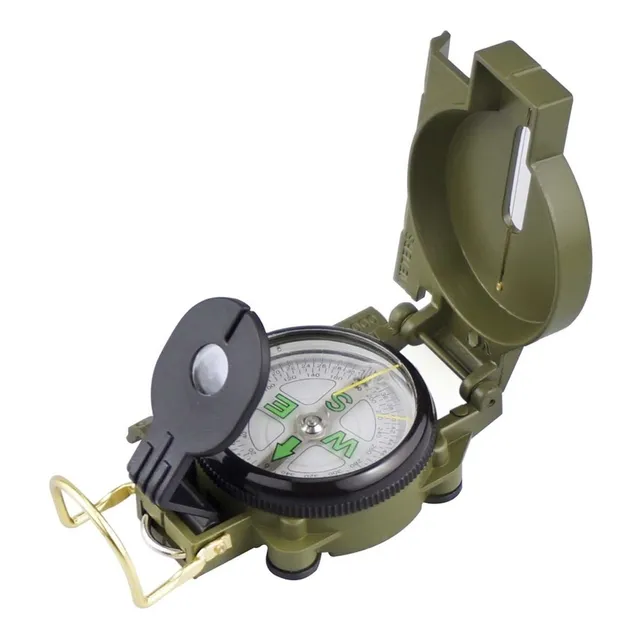 Brujula Militar Lensatic Engineer Dial Flotante Luminoso