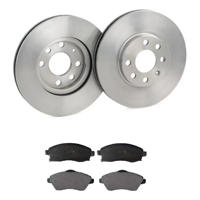 Kit Discos + Pastillas De Freno Chevrolet Corsa 2 1.8 Delant
