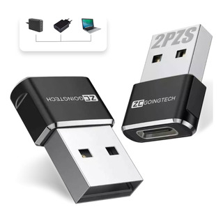 2 Piezas Adaptador Usb Tipo C Hembra A Usb Macho 2 Piezas Adaptador Usb Tipo C Hembra A Usb Macho