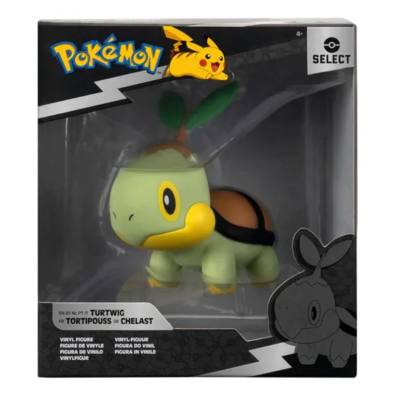 Pokemon Select Turtwig Figura Vinilo 10cm Serie 11 Jazwares