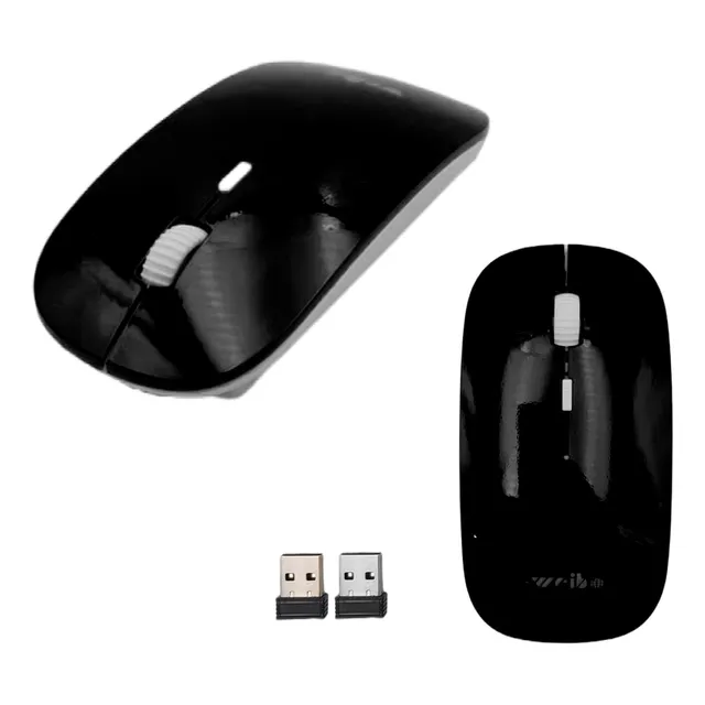 Pack X2 Mouse Inalámbrico Weibo Rf5084b Gamer 1600-3200 Dpi