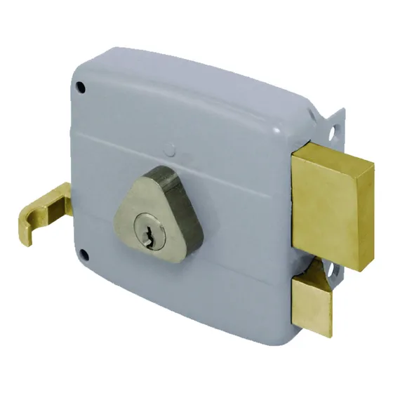 Cerradura De Sobreponer Cisa Cilindro Fijo 5000 Derecha 50mm