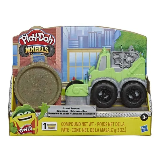 Plastilina Play-doh Wheels. Barredora De Calles. Playdoh