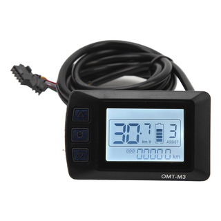 Painel Lcd De Bicicleta Elétrica 24v 36v 48v Display Control Painel Lcd De Bicicleta Elétrica 24v 36v 48v Display Control