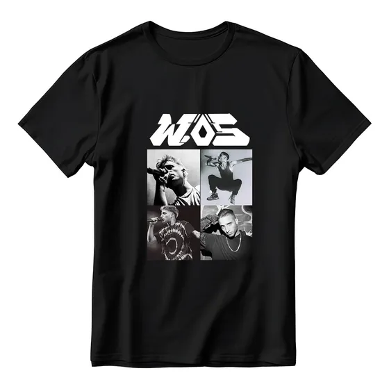 Camiseta Wos Artista Rap