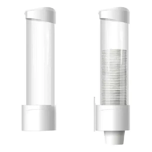 Dispensador Vasos Desechables + 100 Vasos De Papel