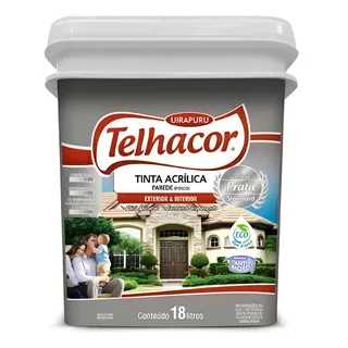 Tinta AcrĂlica Fosca Telhacor 18l LavĂĄvel Antimofo Tinta AcrĂlica Fosca Telhacor 18l LavĂĄvel Antimofo