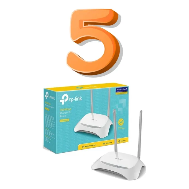 Kit 5 Wisp Router Tp-link Tl-wr840n Ultima Version
