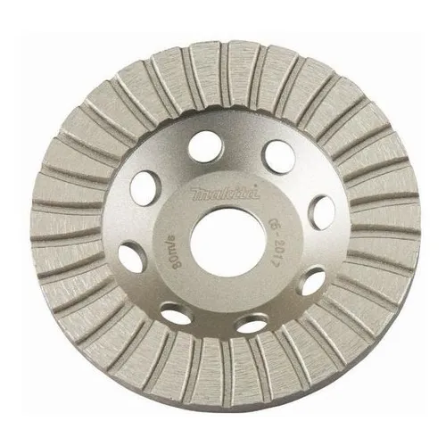 Disco Prato Diamantado Turbo Para Concreto 115x22.23mm Makit
