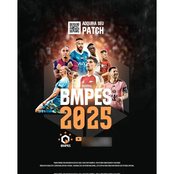 Patch Bmpes 13.0 + Atualização  13.7  + Pes 21 Plus Pc