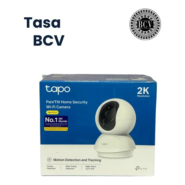 Camara De Segurida Tapo C210 Tp-link Resolucion 2k 3mp 360