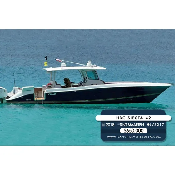 Lancha Hcb Siesta 42 Lv3217