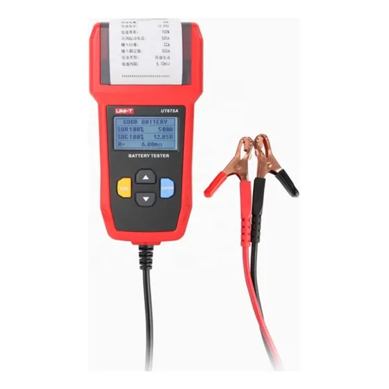 Analizador Digital Batería Uni-t Ut675a Impresora 12v-24v