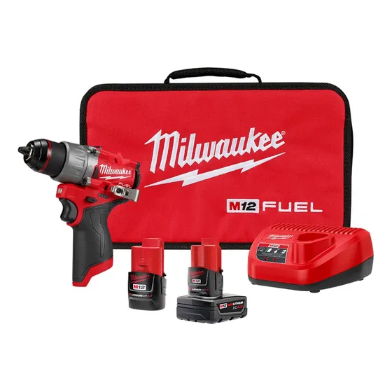 Taladro Percutor Atornillador Milwaukee 13 Mm 3404-259a