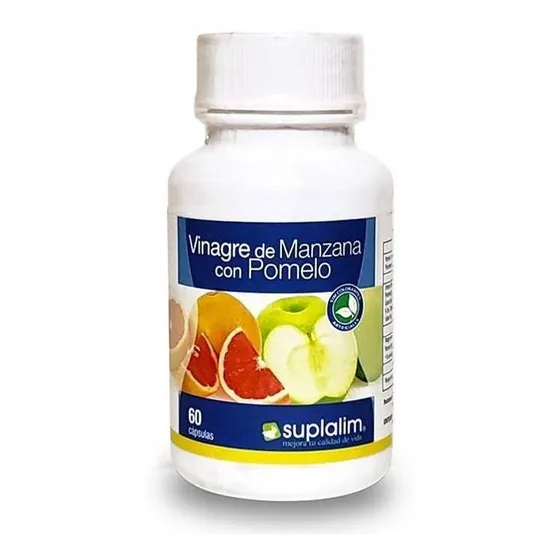 Vinagre de Manzana con Pomelo – Control de Peso y Detoxificación SUPLALIM