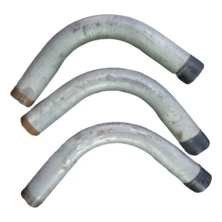 Curva Conduit Roscada De 1 1/2 Hierro Galvanizado