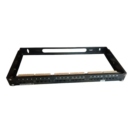 Patch Panel 24 Ptos Y Rack Todo Junto