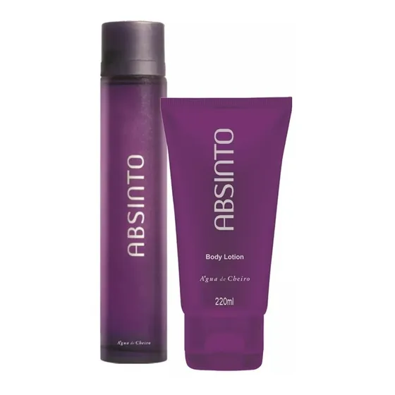 Kit Absinto Perfume + Loção Hidratante Original 
