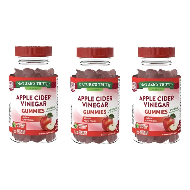 Nature S Truth Apple Cider Vinegar Gummies 120