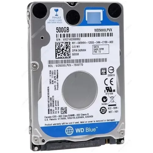 interno Western Digital WD5000LPCX 500GB azul