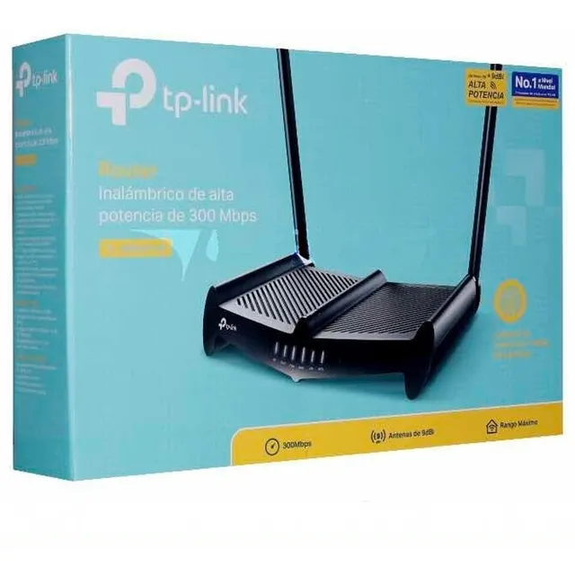 Oferta! Router Rompe Muro 300mbps Wr841hp Tp Link 2 Antenas 