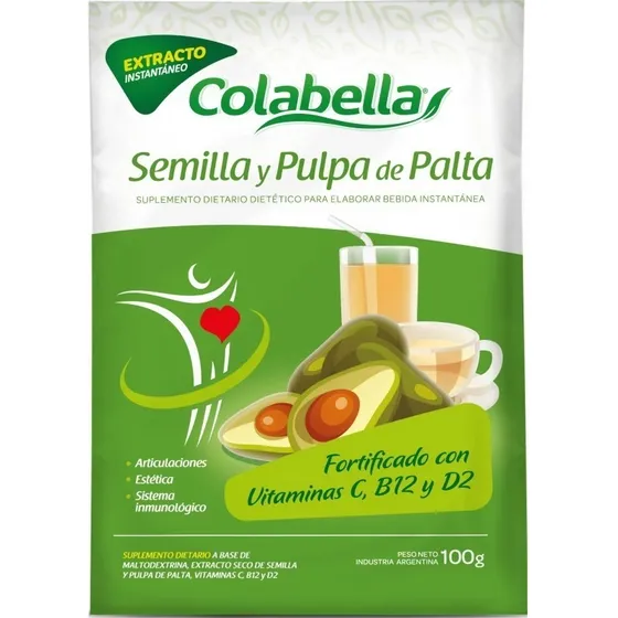 Extracto De Semilla Y Pulpa De Palta (100gr) Colabella - Dw
