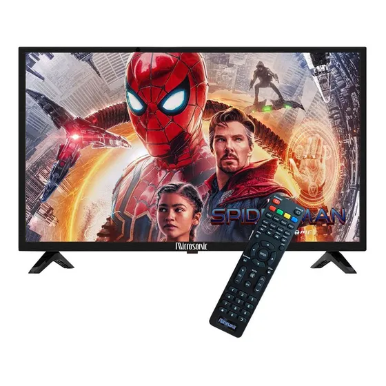 Tv Microsonic Pantalla 24 Televisor Led Hdmi Usb Vga Dimm