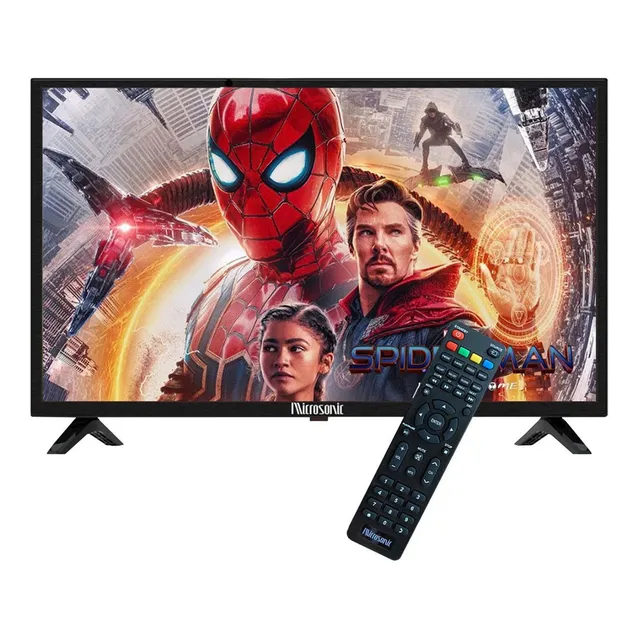 Tv Microsonic Pantalla 24 Televisor Led Hdmi Usb Vga Dimm