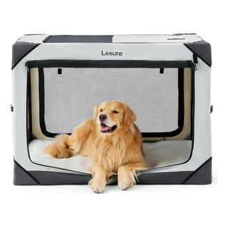 Jaula Plegable Para Perros Lesure - Jaula Portátil De Via... Jaula Plegable Para Perros Lesure - Jaula Portátil De Via...