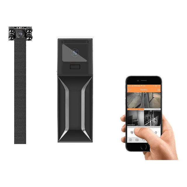 Minicámara Wifi Espía 4k, Vigila Desde Celular + Micro Sd 32