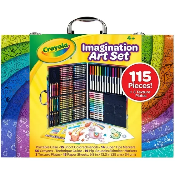 Crayola Imaginación Art Juego Para Colorear 115 Piezas