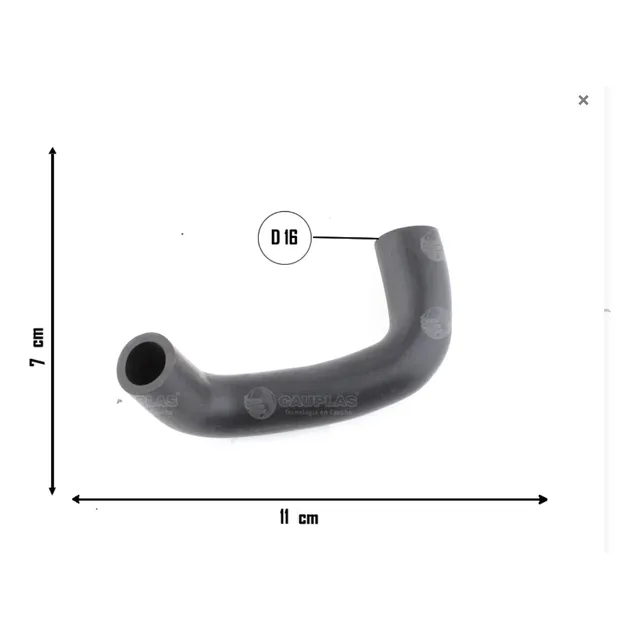 Manguera Desfogue Pvc Ecosport 2.0 Focus 2.0 Mazda 3 2.0